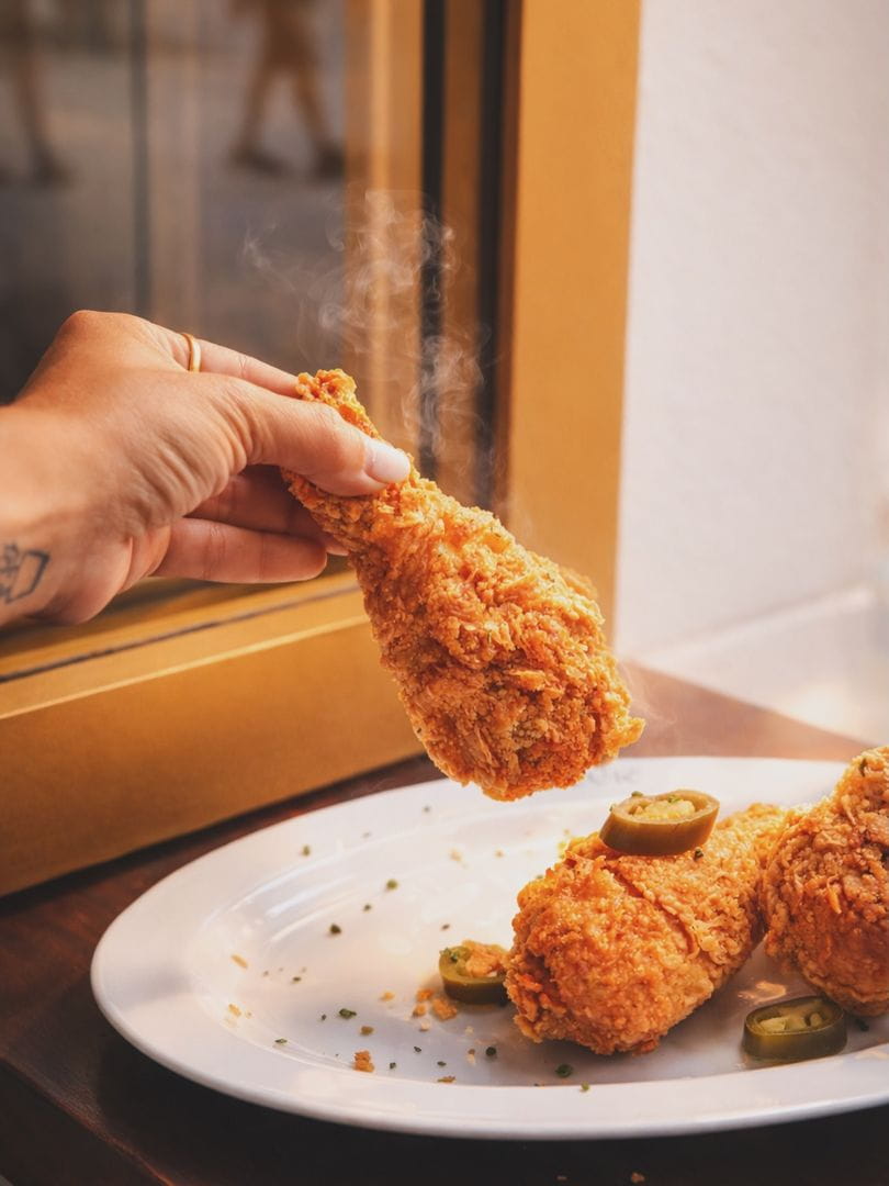 Pollo Frito Cajún en Barcelona: Dr Beer & Mr Fried